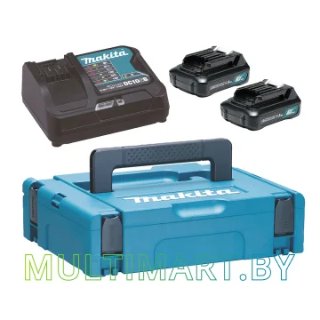 Аккумулятор с зарядным устройством Makita BL1016 + DC10SB (12В/1.5 Ah + 10.8-12В) картинка 2